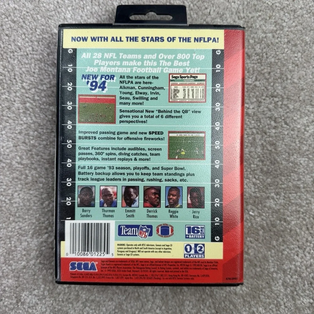 sega genesis Game‎ lot Football Golf Basketball